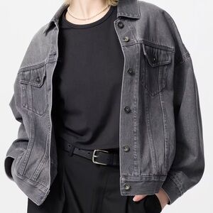 Uniqlo Denim Oversized Jacket
